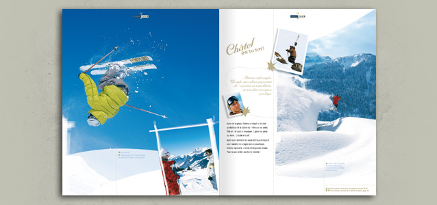 Pages ski de la brochure hiver de Chtel