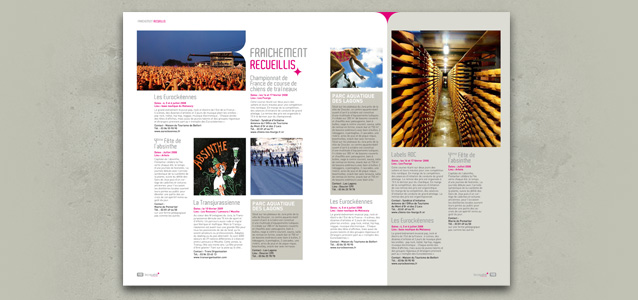 Pages pratiques de la brochure du CRT de Franche Comt