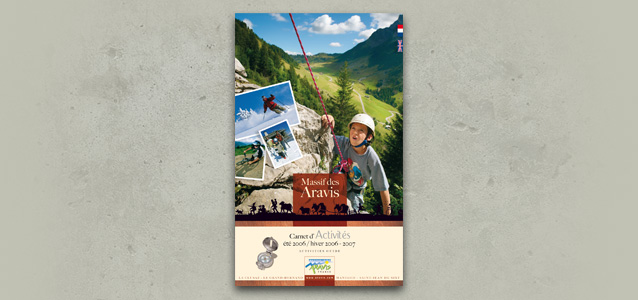 Couverture du guide des activits du Massif des Aravis