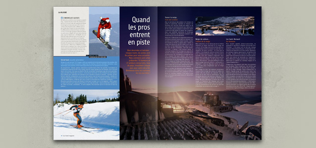Pages sduction de la brochure de Villard de Lans