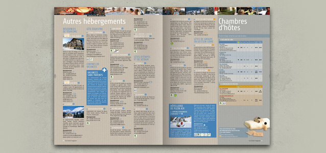 Pages hbergement de la brochure de Villard de Lans